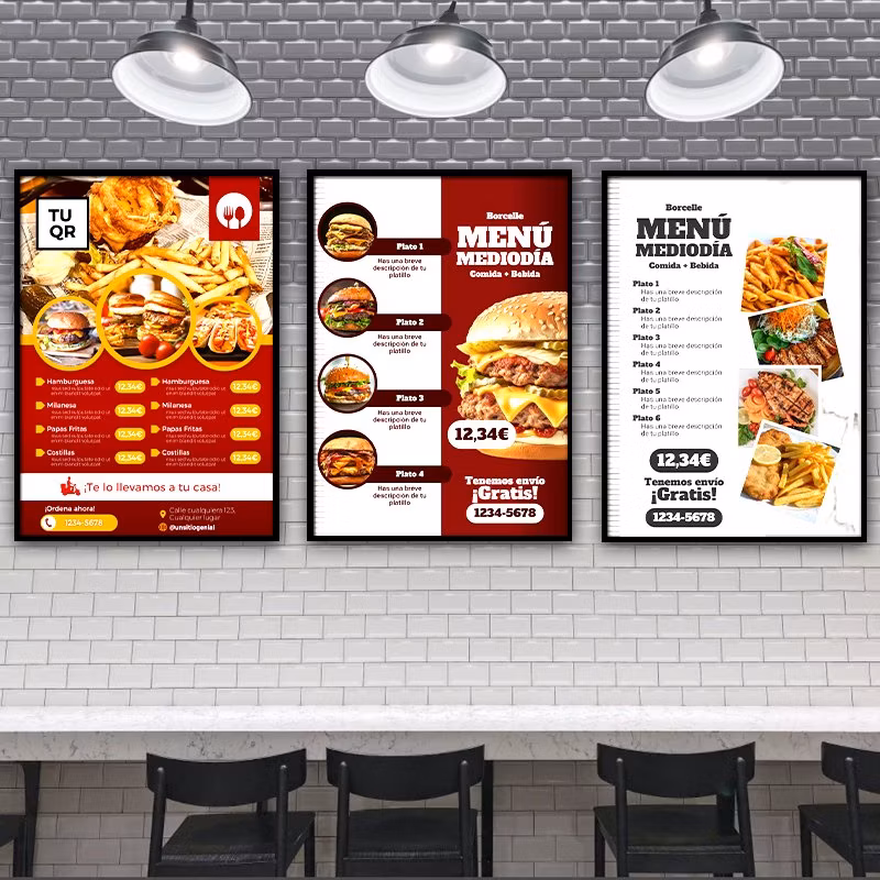 Restaurant Menu Boards